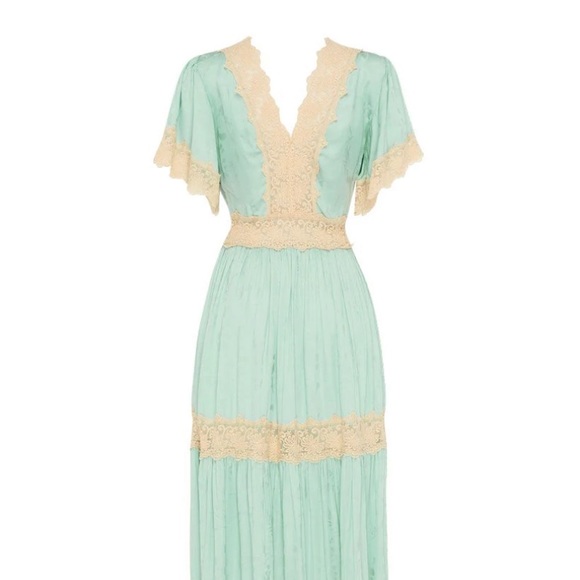 Spell Ocean 🌊 Gown in Seafoam - Picture 13 of 16